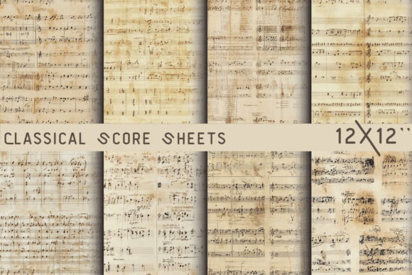 Download Classical Score Sheets Symphony Notes - Class Collection