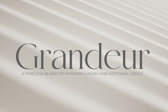 Download Grandeur – Elegant Classic Serif - Class Collection