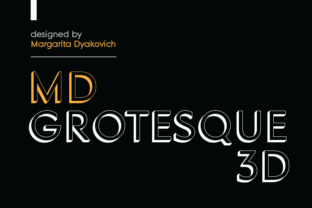 Download MD Grotesque 3D - Premium Resources