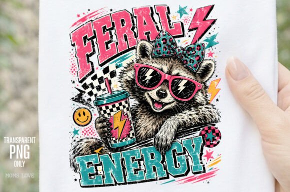 Download Feral Energy Raccoon PNG - Energy Collection