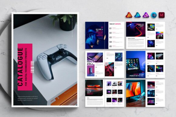 Download Gadget Product Catalog Template - Catalog Collection